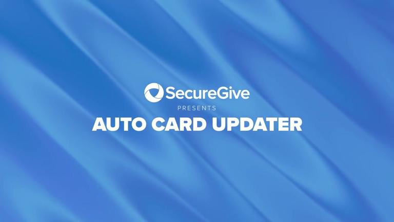 Auto Card Updater | SecureGive