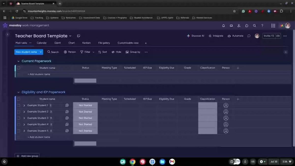 Monday.com: Automations