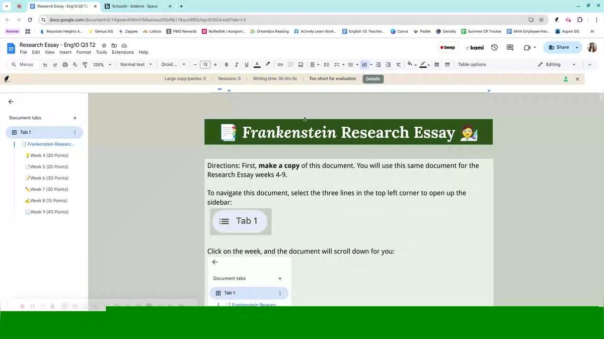 Research Essay Week 4 - T1/T2