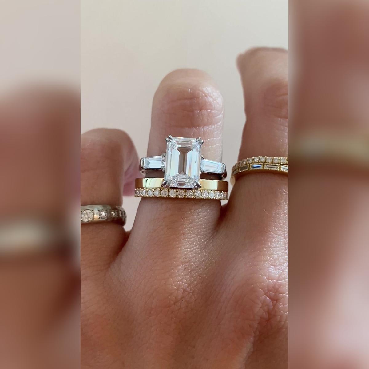 Lucille Wedding Band Pairings