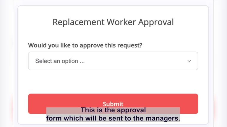7. Approval Form
