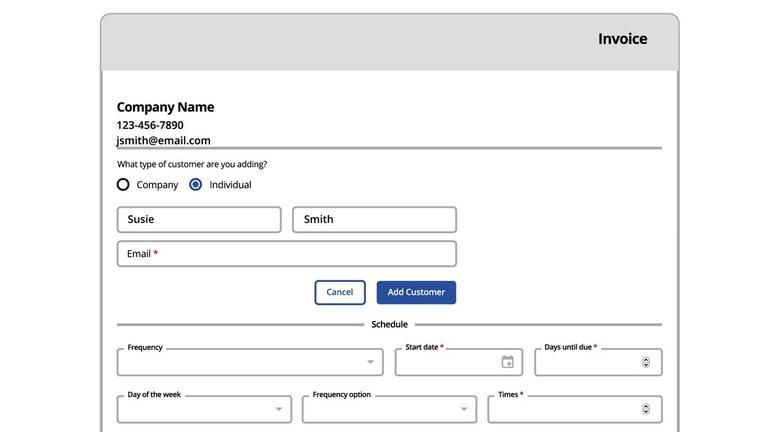 AB02 – Recurring Invoices
