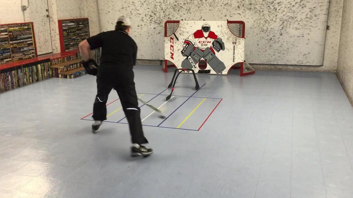 Front Fake Backhand Spin Moving