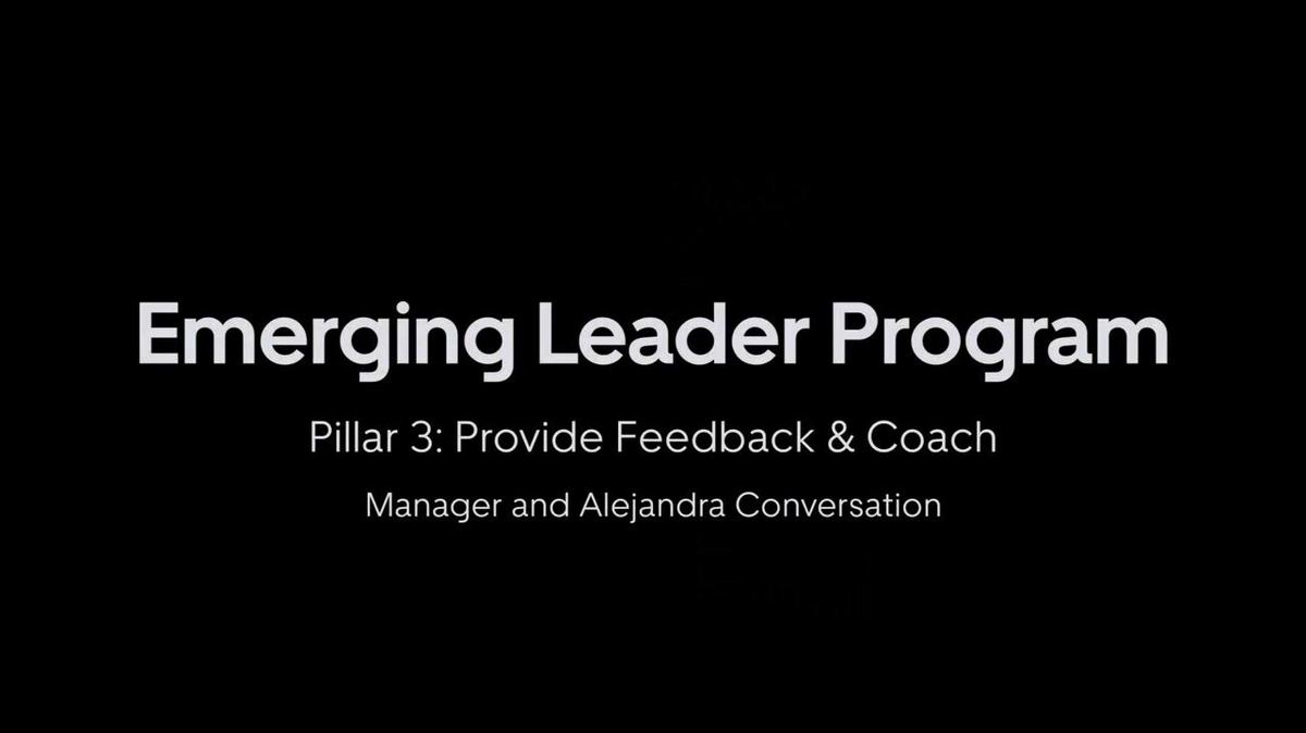 Pillar 3 Manager and Alejandra SBII Conversation (Good Coaching Example Using SBII)