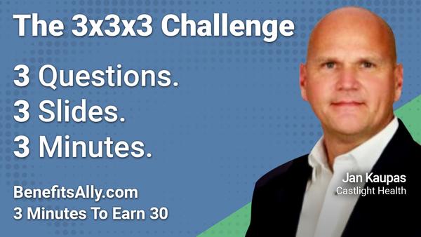 Castlight Health - 3x3x3 Challenge With Jan Kaupas