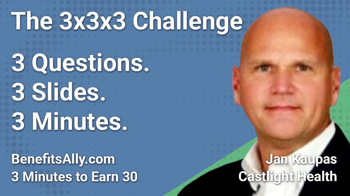 Castlight Health - 3x3x3 Challenge With Jan Kaupas