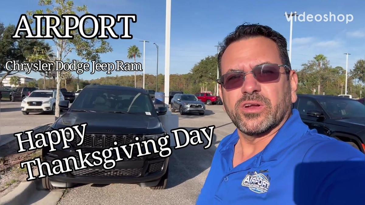 Thanksgiving video by Manny/AirportCDJR 407-750-7205