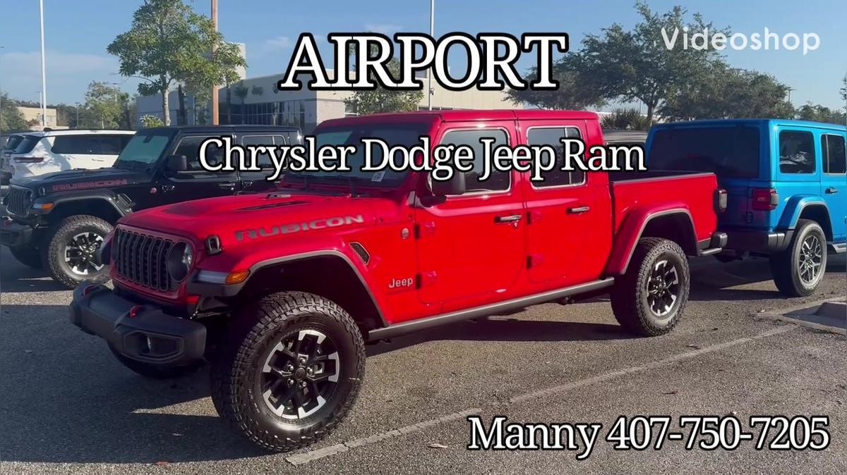 Duncan's Gladiator Rubicon by Manny/AirportCDJR 407-750-7205