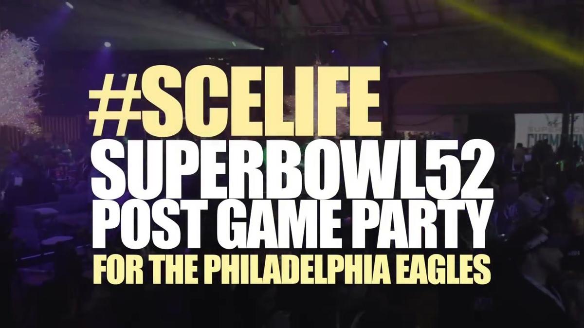 #Scelife - Behind the SC Enes With Jason Jani at SUPERBOWL 52 POST GAME PARTY
