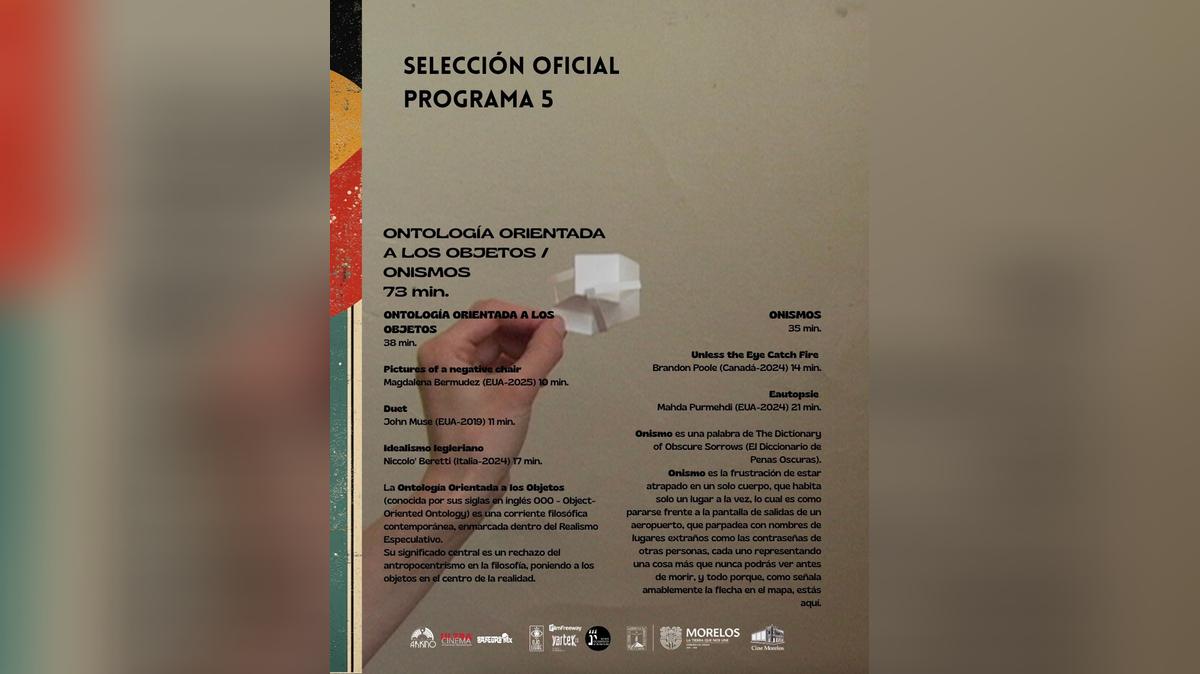 Programa 5: ONTOLOGÍA ORIENTADA A LOS OBJETOS/ONISMOS