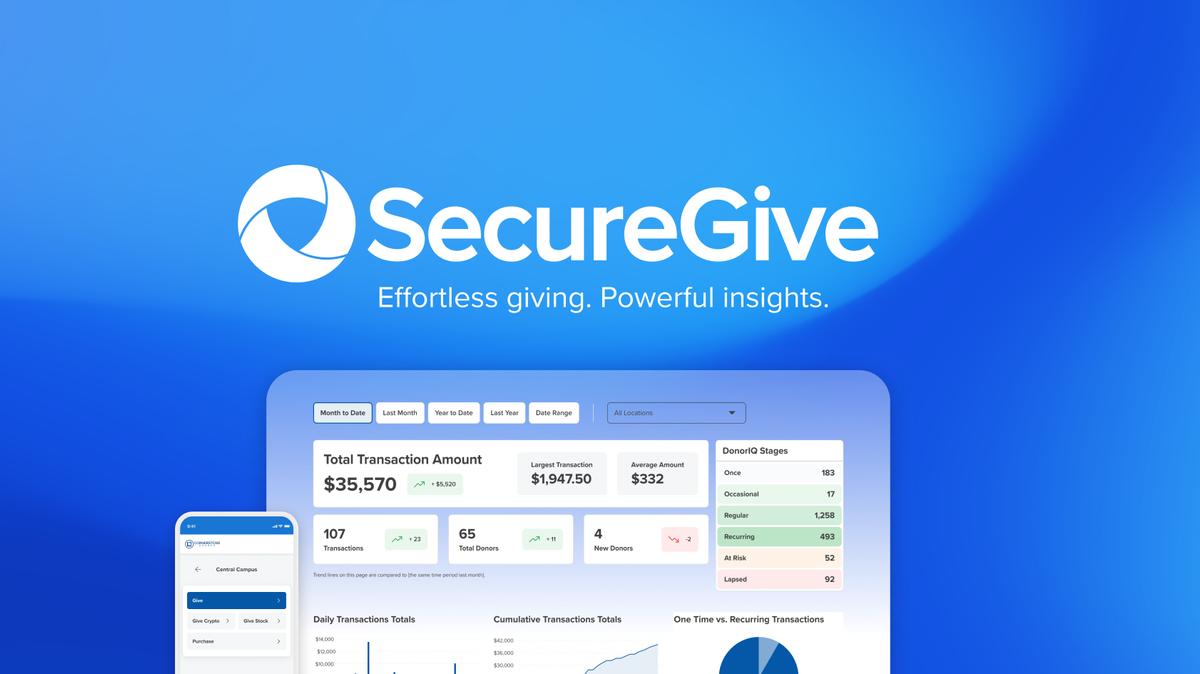SecureGive Brand Videos