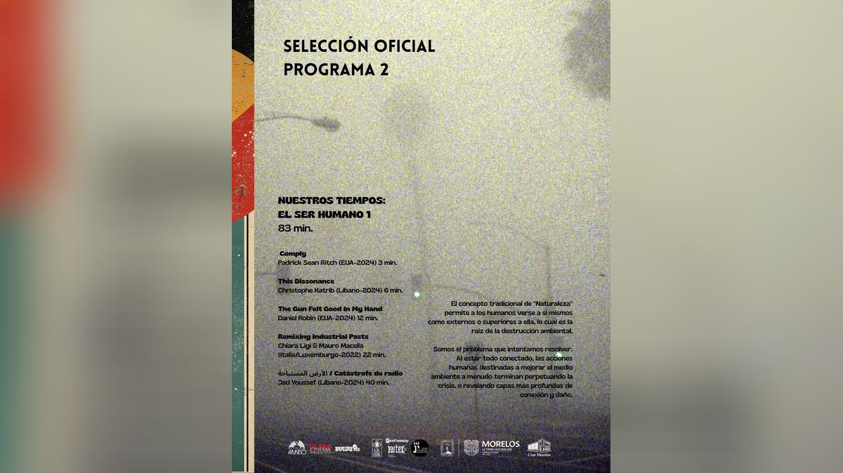 Programa 2: NUESTROS TIEMPOS:  EL SER HUMANO 1