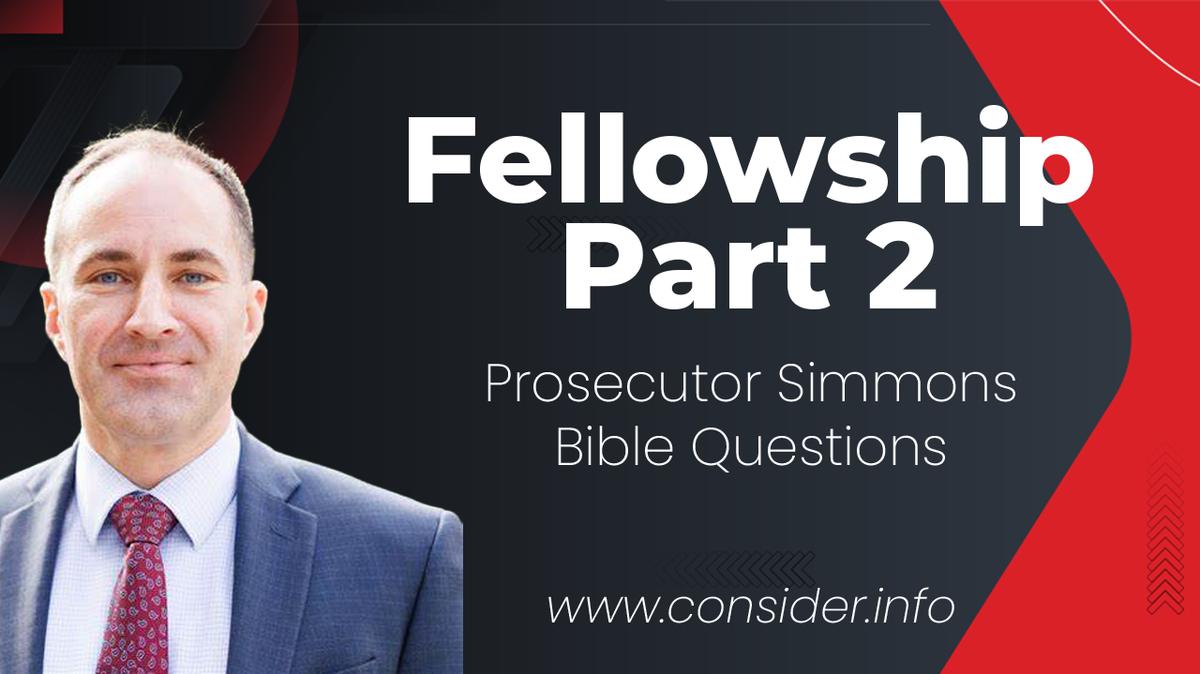 Fellowship pt 2, Power of Walking In The Light