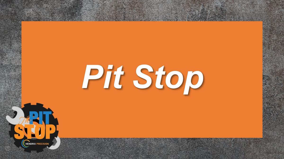Pit Stop